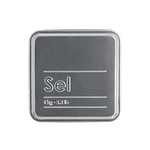 Boite Sel RELIEF 2 - Noir