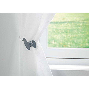 Embrasse Aimantée 30x5,5x6,8cm - Gris Argenté