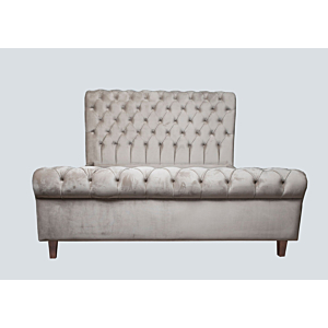 Lit NEW CEDARVILLE Avec Sommier - Taupe