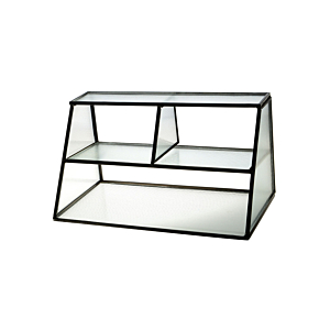 Rangement Bureau BLUE LAGON - Blanc Transparent / Noir