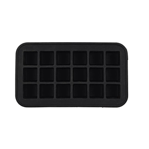 Moule à glaçons 18 cubes - Noir
