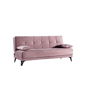Canapé Lit 3 Places LIMRA - Rose