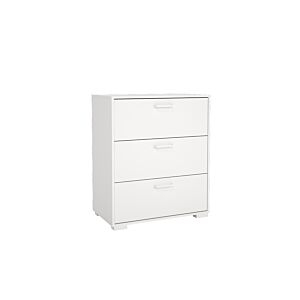 COMMODE SOFIA 3 Tiroirs - Blanc
