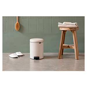 Poubelle à Pedale Newlcon 3L – beige