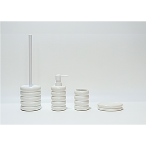 PORTE SAVON EN PORCELAINE - Blanc