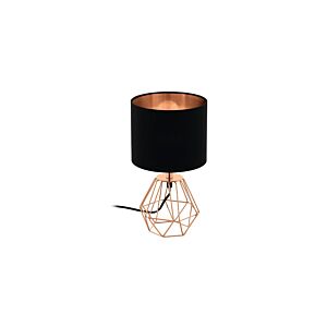 Lampe De Table CARLTON - Noir / Cuivre Lampe de table