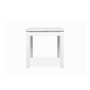 Table À Manger Extensible COBURG 80cm - Blanc Tables à manger extensible