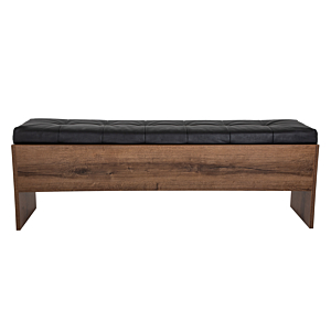 Coffre pied de lit BELLEVUE 165*54 - Marron