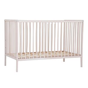 Lit Bébé JAD 60x120cm - Blanc / Chêne Lits bébés