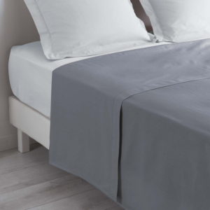 Drap plat LINA 180 x 290 cm - gris