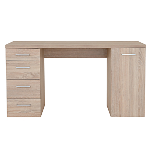 Bureau SONOMA 139x74cm - Chêne / Beige Clair