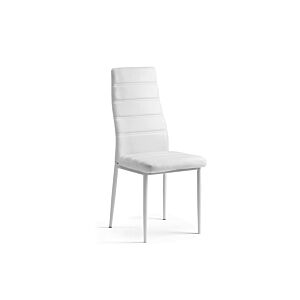 Chaise ZARA PU - Blanc