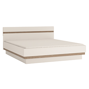 Lit LINATE Queen Size (160*200 cm) Blanc cassé