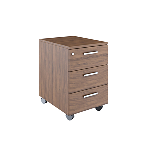 Caisson Mobile HYDRA 3 Tiroirs - Marron