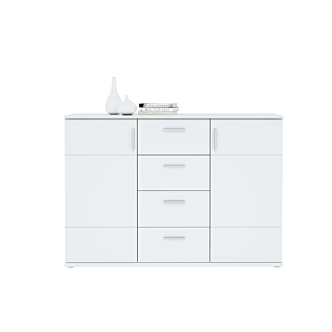 Commode JONAS 2 portes et 4 tiroirs
