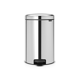 Poubelle a pedale Newicon brilliant steel 20l