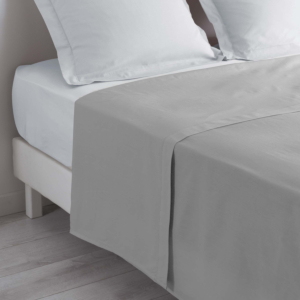 Drap plat GALET & POINT BOURDON 180 x 290 cm