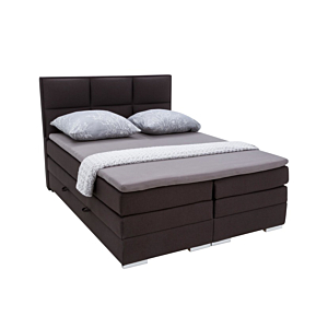Lit Boxspring FLORENCE (160*200 cm) Gris