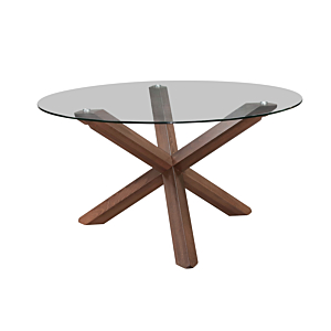 Table GOYA En Chêne - Marron Foncé