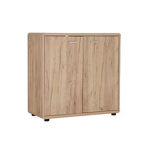 Commode FONTANA Avec 2 Portes - Marron Craft