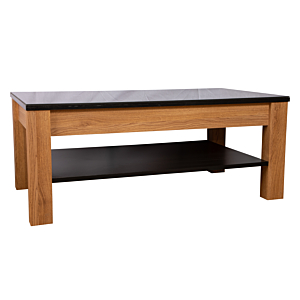 Table basse KAMA Chêne et noir