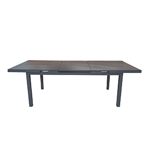 Table De Jardin EXTANSIA 180x100cm - Gris Anthracite