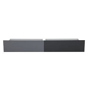 Set de 2 Tiroirs de rangement TEMPO ADO Gris