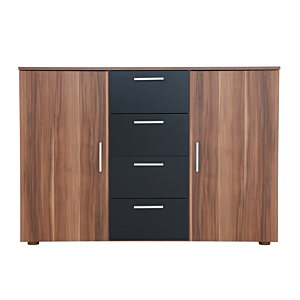 Commode VERA Marron et Noir