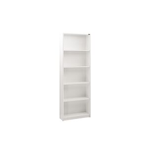 Bibliothèque À 5 Niveaux ADORE - Blanc