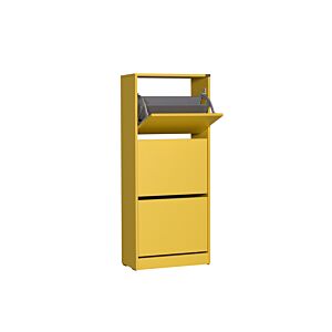 Meuble à Chaussures ADORE 3 Portes - Jaune