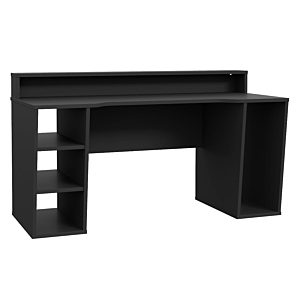 Bureau Gaming TEAZUR 160x72x91cm - Noir Bureaux gamer