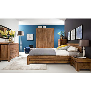 Chiffonnier GENT 5 tiroirs - Marron