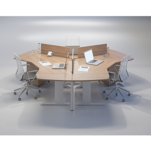 Bureau workstation HYDRA Noyer