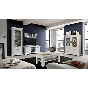 Table a manger extensible KASHMIR Blanc