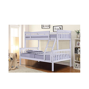 lits superposés TWIN 90x190 /140x190cm - Blanc
