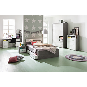 Armoire MI PIACE - Gris