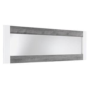 Miroir VERTIGO 175*60 - Chêne gris et blanc Miroirs