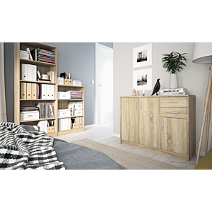 Meuble Multifonction SCONTO 2 portes Beige Clair