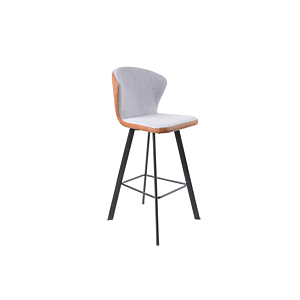 Tabouret bar VIGGO - Gris clair Tabourets et chaises hautes