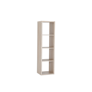 Étagère MAURO Avec 4 Niches - Beige Clair