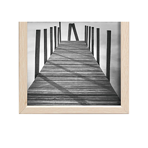 CADRE PHOTO EVASION EN ALUMINIUM 10x15cm - BEIGE