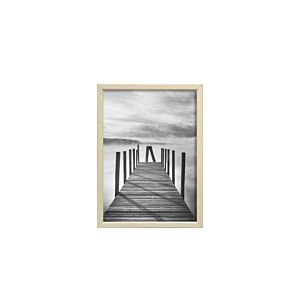 CADRE PHOTO EVASION EN ALUMINIUM 13x18cm - BEIGE Décorations