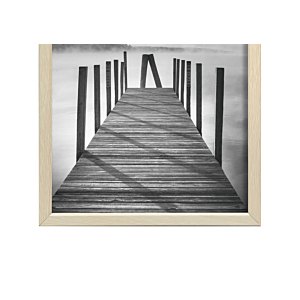 CADRE PHOTO EVASION EN ALUMINIUM 13x18cm - BEIGE