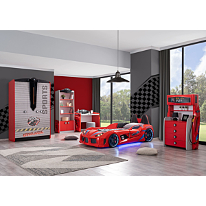 Armoire CHAMPION - Rouge