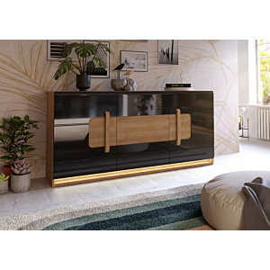 Buffet ATTENTION - Beige / Noir