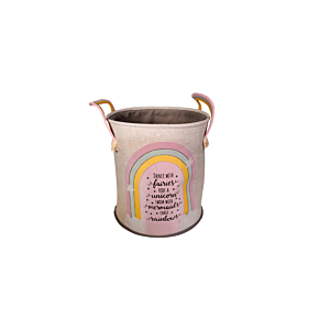 Panier Rainbow Circulaire 36x40cm - Multicouleur
