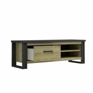 Meuble TV BAXTER 169cm - Chêne Meuble TV sur pieds
