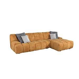 Canapé D'ANGLE DROIT BUBBLE - Camel