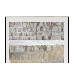 TABLEAU HANDMADE AVEC CADRE 75x100 -Multicouleur