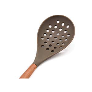 Ecumoire Acacia avec silicone - Beige Naturel